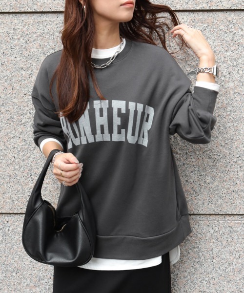 Pierrot（ピエロ） トレーナー スウェット オーバーサイズロゴ