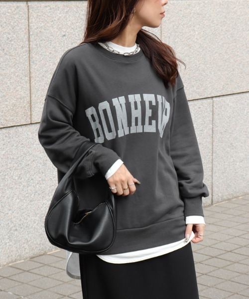 Pierrot（ピエロ） トレーナー スウェット オーバーサイズロゴ