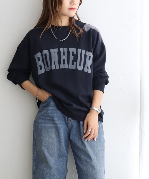 Pierrot（ピエロ） トレーナー スウェット オーバーサイズロゴ