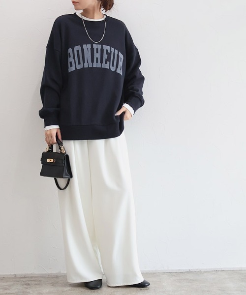 ペリオット様【リピーター様】 Pierrot（ピエロ） トレーナー スウェット オーバーサイズロゴ