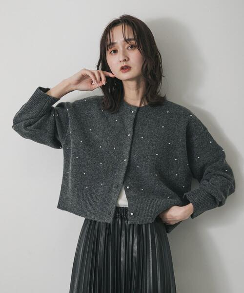 SENSE OF PLACE by URBAN RESEARCH カーディガン 「洗濯可」ボール