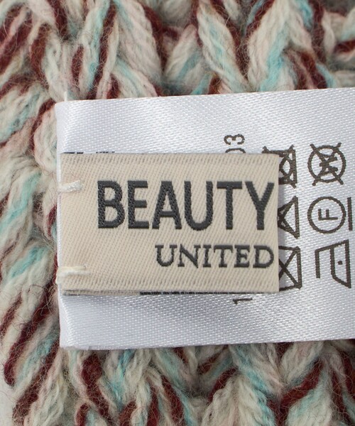 BEAUTY＆YOUTH UNITED ARROWS マフラー ローゲージ リブ マフラー