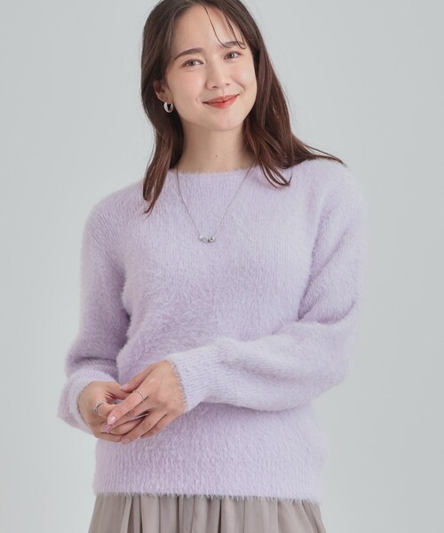 DRESKIP（ドレスキップ） ニット セーター 「S-LL」きらっと華やか