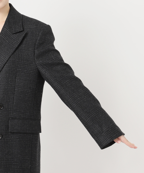 AP STUDIO ジャケット テーラードジャケット グレンチェックダブル