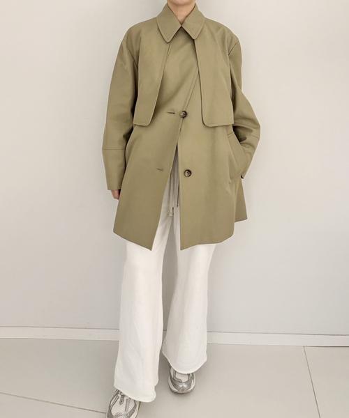 plage（プラージュ） コート 36 グリーン レディース : ZOZOTOWN Yahoo