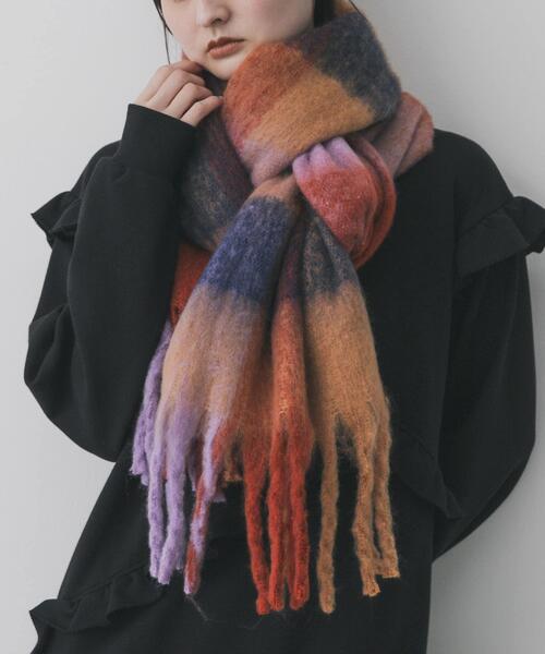 SENSE OF PLACE by URBAN RESEARCH マフラー ストール ボリューム