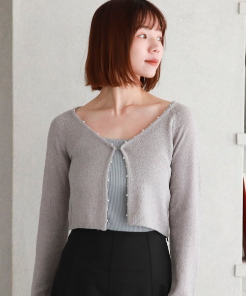 [archives] вязаный ансамбль MEDIUM слоновая кость женский 