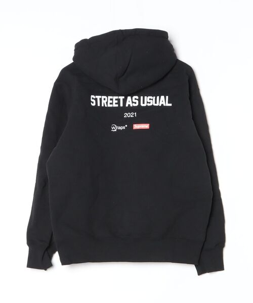 Supreme（シュプリーム） プルオーバーパーカー S ブラック メンズ