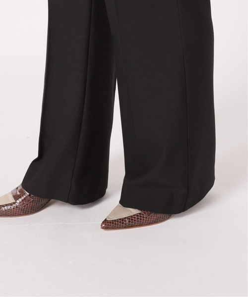 新品　試着のみ　FRAMeWORK 裏起毛フレアパンツ 　ブラック　38 新品 試着のみ FRAMeWORK 裏起毛フレアパンツ ブラック 38 - メルカリ