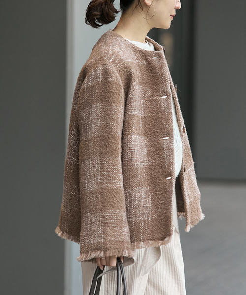 ジャーナルスタンダード（JOURNAL STANDARD）/ループヤーンブルゾン JOURNAL STANDARD（ジャーナルスタンダード） ブルゾン アウター