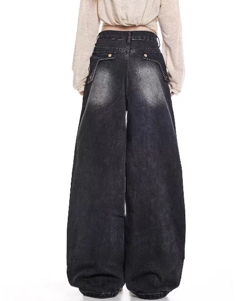 D-due デニムパンツ 刺繍 FUNdaysion ジーンズ デニム デニムパンツ 刺繍デニムパンツ