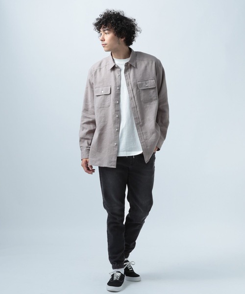 「BAYFLOW」 デニムパンツ SMALL ライトブルー メンズ_画像3