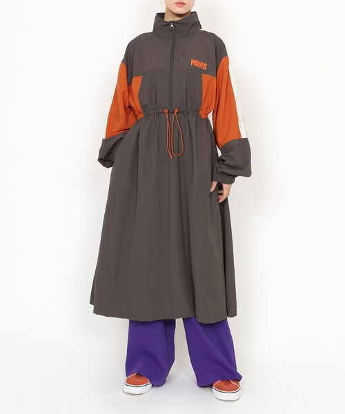 「PUNYUS」 長袖ワンピース 3 パープル レディース_画像4