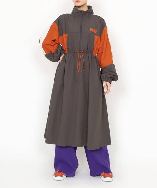 「PUNYUS」 長袖ワンピース 3 パープル レディース_画像5