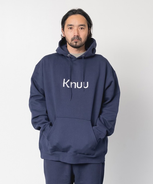 Knuu パーカー Big Logo Heavy Hooded Sweatshirt メンズ : ZOZOTOWN