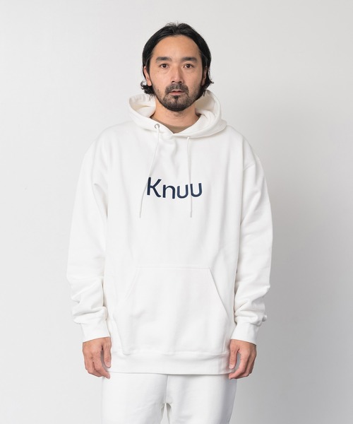 Knuu パーカー Big Logo Heavy Hooded Sweatshirt メンズ : ZOZOTOWN