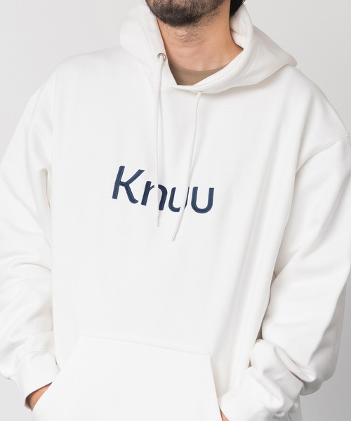 Knuu パーカー Big Logo Heavy Hooded Sweatshirt メンズ : ZOZOTOWN