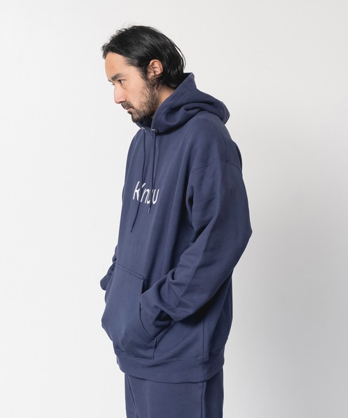 Knuu パーカー Big Logo Heavy Hooded Sweatshirt メンズ : ZOZOTOWN