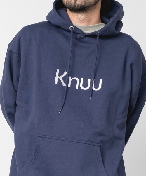 Knuu パーカー Big Logo Heavy Hooded Sweatshirt メンズ : ZOZOTOWN