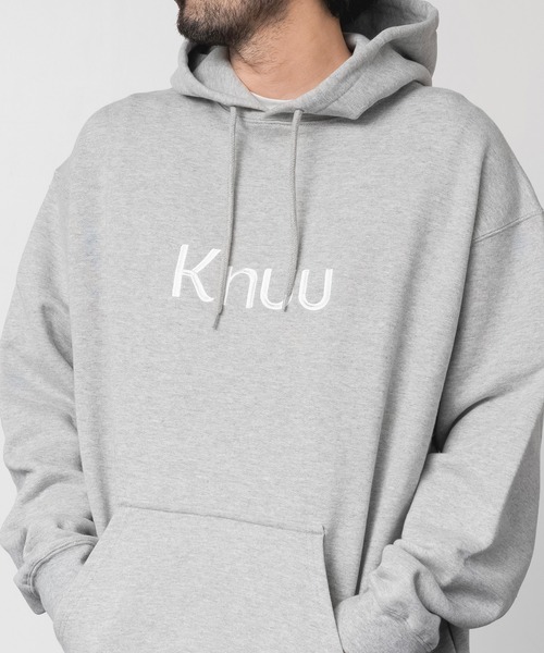 Knuu パーカー Big Logo Heavy Hooded Sweatshirt メンズ : ZOZOTOWN