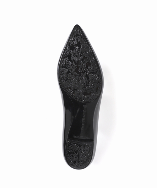 「TEMPERATE」 フラットパンプス 39 ライトグレー レディース_画像7