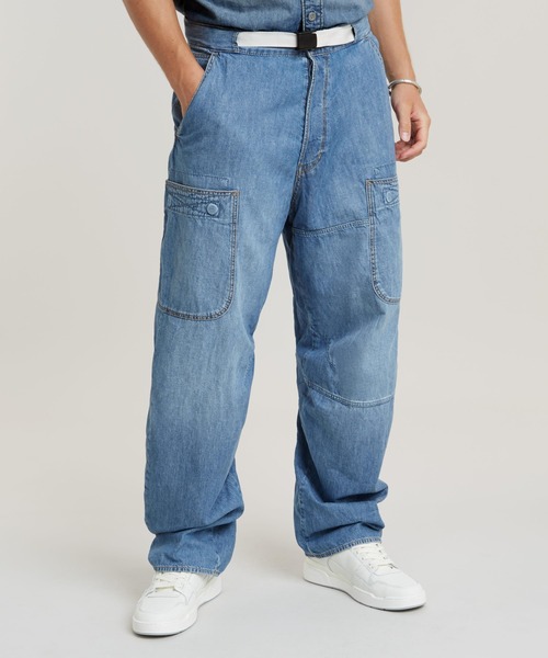 G-STAR RAW 「G-STAR」 デニムパンツ 33/30 インディゴブルー メンズ