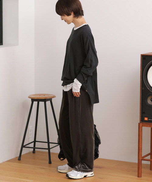 「MILLER」 長袖カットソー FREE ブラック レディース_画像3