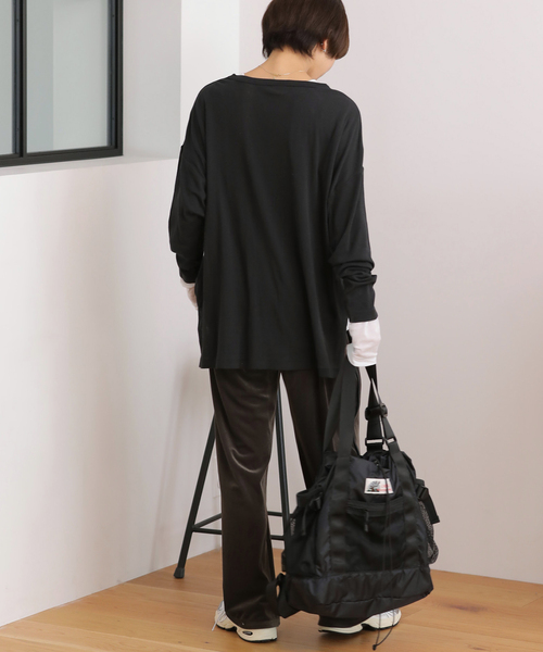 「MILLER」 長袖カットソー FREE ブラック レディース_画像4