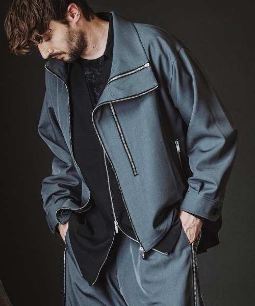 NO ID.（ノーアイディー） ブルゾン アウター mj11346-W-ZIP BIG