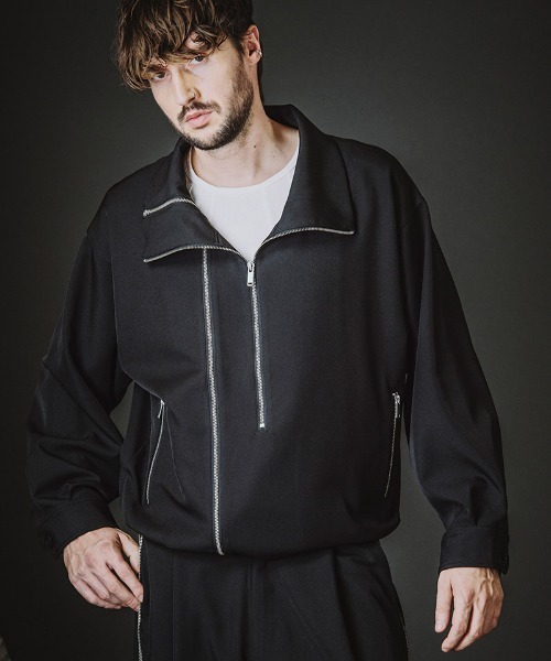 NO ID.（ノーアイディー） ブルゾン アウター mj11346-W-ZIP BIG