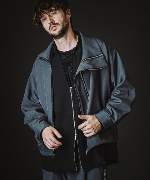 NO ID.（ノーアイディー） ブルゾン アウター mj11346-W-ZIP BIG
