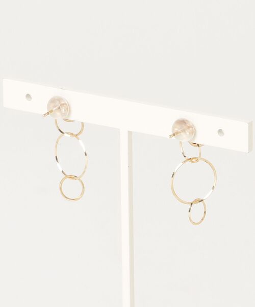 agete ピアス(両耳用) agete（アガット） ピアス（両耳用） FREE ピンク レディース