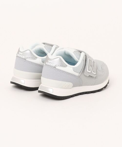 「New Balance」 「KIDS」ローカットスニーカー 12.5cm ライトグレー キッズ_画像2