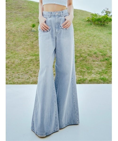 Darich パッチスラブワイドデニムパンツ　Mサイズ パッチスラブワイドデニムパンツ – Darich (ダーリッチ)