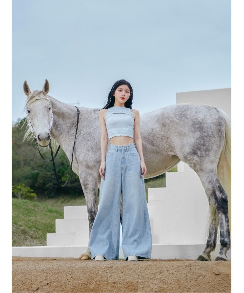 Darich（ダーリッチ） デニムパンツ M ライトブルー レディース