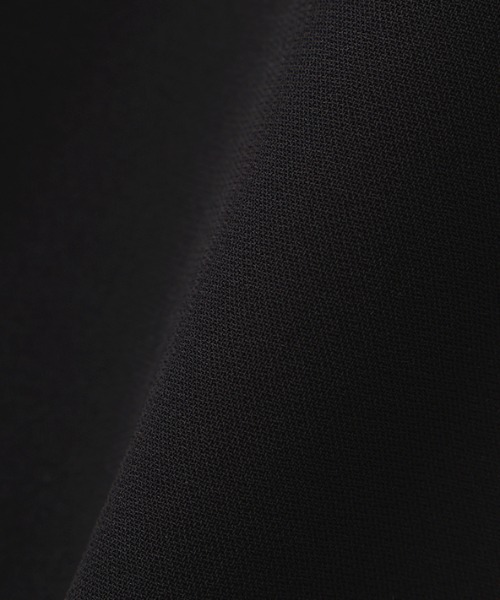etretokyoダブルフェイスIラインスカート （S BLACK） ETRE TOKYO - ダブルフェイスIラインスカート (BLACK) | ADDICT WEB SHOP
