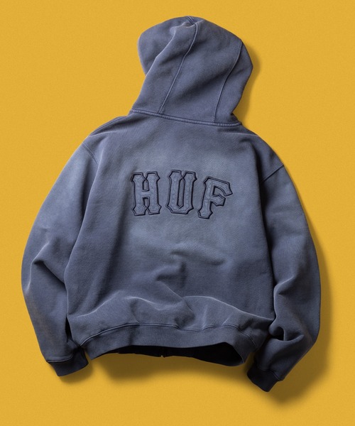 HUF（ハフ） パーカー ARCH WIDE FULL ZIP HOODIE メンズ レディース