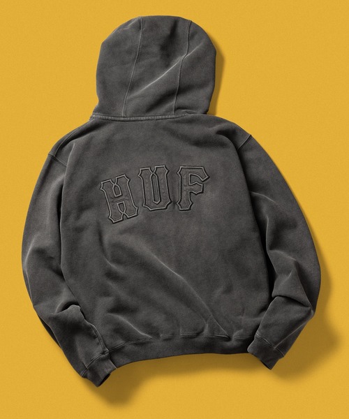 HUF（ハフ） パーカー ARCH WIDE FULL ZIP HOODIE メンズ レディース