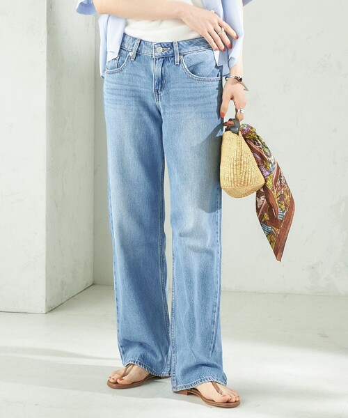 ジーンズ デニム デニムパンツ 「SHIPS EXCLUSIVE」Levi’s: LOW LOOSE ライトオンス レディースの画像