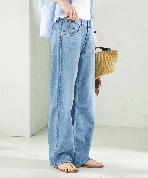 ジーンズ デニム デニムパンツ 「SHIPS EXCLUSIVE」Levi’s: LOW LOOSE ライトオンス レディースの画像
