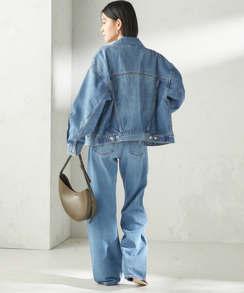 ジーンズ デニム デニムパンツ 「SHIPS EXCLUSIVE」Levi’s: LOW LOOSE ライトオンス レディースの画像