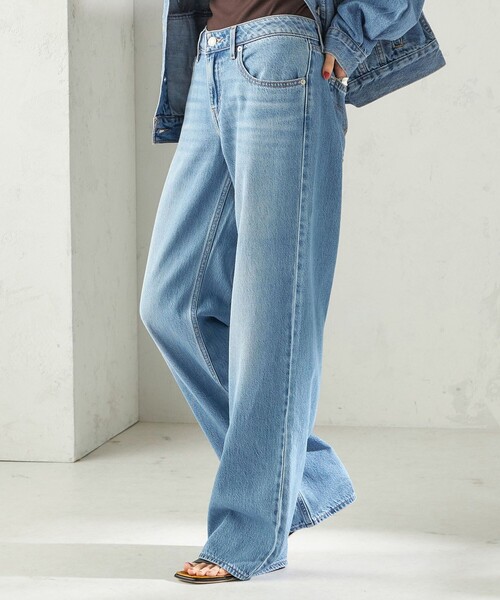 ジーンズ デニム デニムパンツ 「SHIPS EXCLUSIVE」Levi’s: LOW LOOSE ライトオンス レディースの画像
