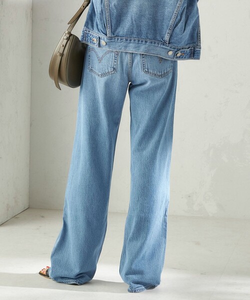 ジーンズ デニム デニムパンツ 「SHIPS EXCLUSIVE」Levi’s: LOW LOOSE ライトオンス レディースの画像