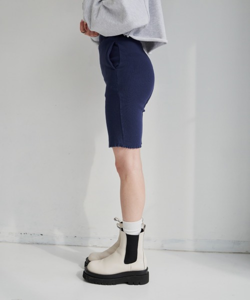 「SHAGGIE」 ショートパンツ FREE グレー レディース_画像5