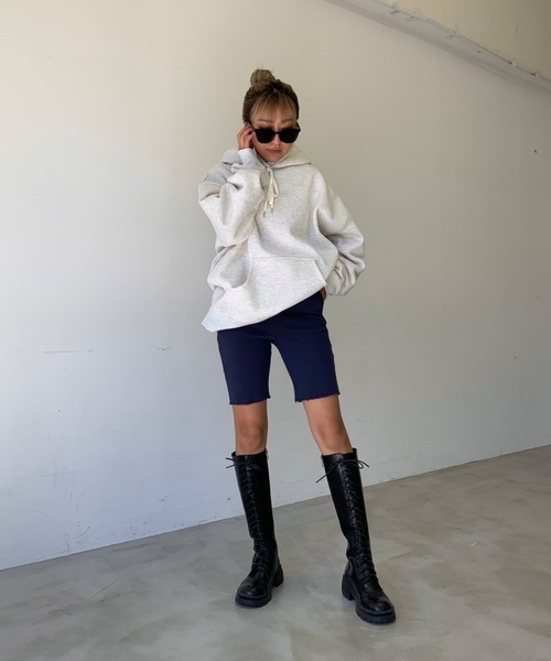 「SHAGGIE」 ショートパンツ FREE グレー レディース_画像7