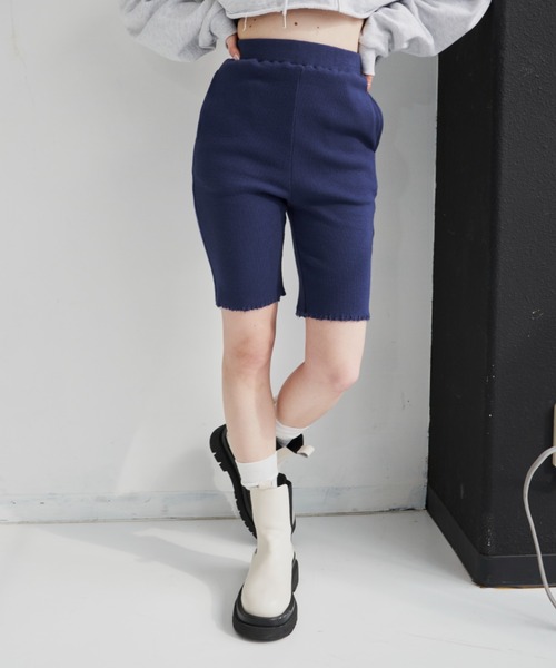 「SHAGGIE」 ショートパンツ FREE グレー レディース_画像8