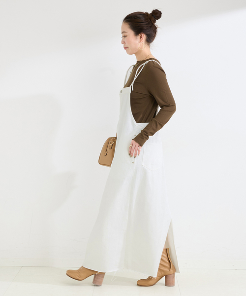 B.C STOCK（ベーセーストック） ジャンパースカート ウォッシャブル