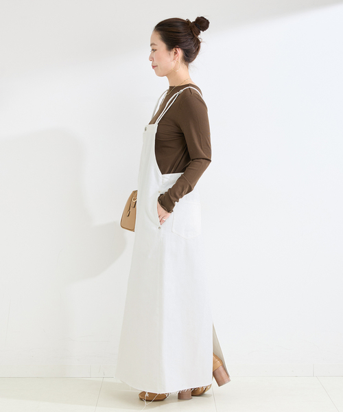 B.C STOCK（ベーセーストック） ジャンパースカート ウォッシャブル