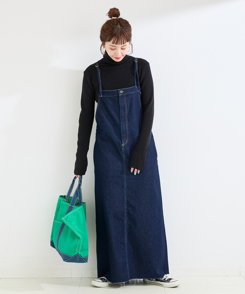 B.C STOCK（ベーセーストック） ジャンパースカート ウォッシャブル