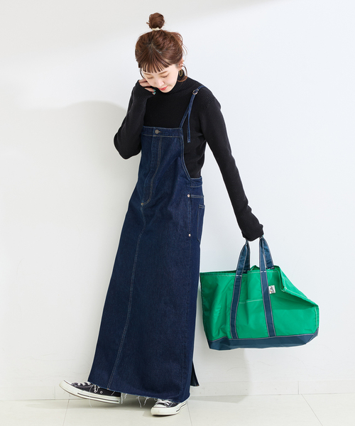 B.C STOCK（ベーセーストック） ジャンパースカート ウォッシャブル